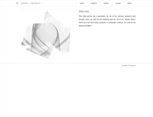 Tablet Screenshot of adamcsanders.com